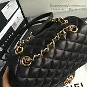CHANEL CAVIAR QUILTED LAMBSKIN BACKPACK BLACK 24CM - 6