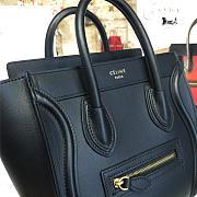CELINE NANO LEATHER SHOULDER BAG Z1030 - 2