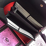 GUCCI GG SUPREME WALLET BLACK  - 3