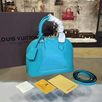 LOUIS VUITTON ALMA BB MONOGRAM VERNIS LEATHER 3535