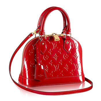LOUIS VUITTON ALMA BB  MONOGRAM VERNIS LEATHER M90174