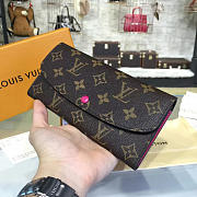 LOUIS VUITTON EMILIE WALLET FUCHSIA 3575 - 1