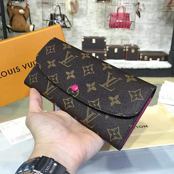 LOUIS VUITTON EMILIE WALLET FUCHSIA 3575