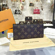 LOUIS VUITTON EMILIE WALLET FUCHSIA 3575 - 2
