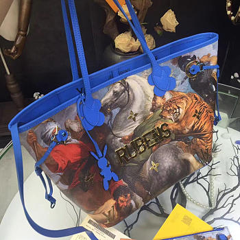 LOUIS VUITTON MASTERS NEVERFULL BLUE 3711