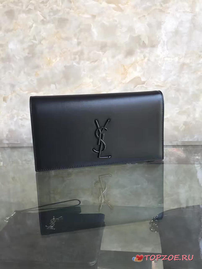 ysl monogram kate clutch smooth leather CohotBag 4942 - 1