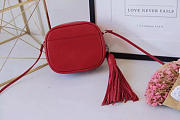 YSL MONOGRAM BLOGGER RED 5115 - 4