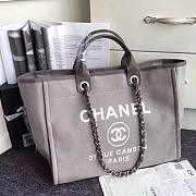 CHANEL SHOPPING BAG BROWN A68046 VS 02718 - 1