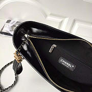 CHANEL GABRIELLE LARGE HOBO BAG BLUE 28CM - 2