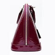   LOUIS VUITTON ALMA PM HORNSKIN MONOGRAM VERNIS LEATHER M50561 - 4