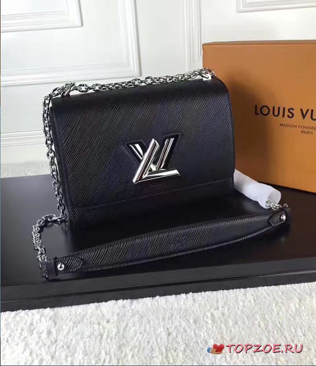 LOUIS VUITTON TWIST BLACK MM NOIR 3682 - 1