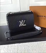 LOUIS VUITTON TWIST BLACK MM NOIR 3682 - 1