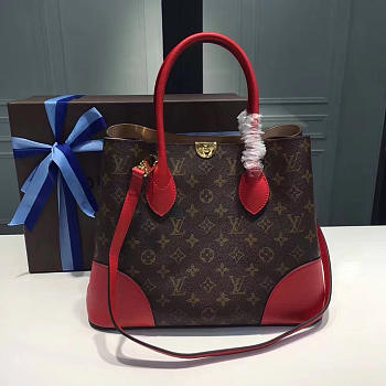 LOUIS VUITTON FLANDRIN CHERRY RED
