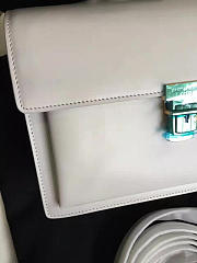 YSL SAINT LAURENT BLACK LEATHER MEDIUM HIGH SCHOOL SATCHEL BAG 5112 - 5