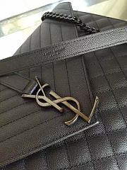 YSL ENVELOP SATCHEL BLACK 5133 - 4