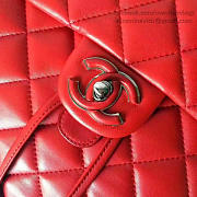 CHANEL CAVIAR QUILTED LAMBSKIN BACKPACK RED 24CM - 4