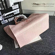 CHANEL LARGE SHOPPING BAG PINK A68046 VS 08719 - 6