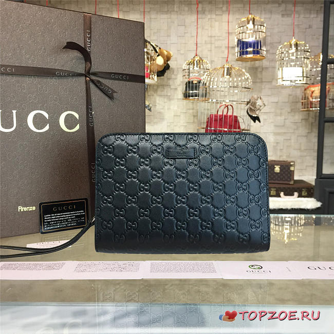 gucci gg leather clutch bag CohotBag z013 - 1