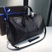 LV KEEPALL BANDOULIÈRE 55 NOIR - 3