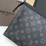 LV POCHETTE VOYAGE MM MONOGRAM ECLIPSE CANVAS 26CM - 2