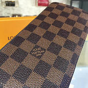 LOUIS VUITTON BRAZZA WALLET DAMIER EBENE N63168 LONG - 2