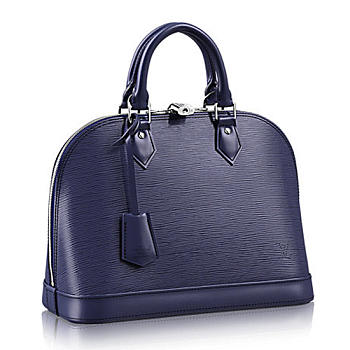 LOUIS VUITTON ALMA PM EPI LEATHER INDIGO M40620