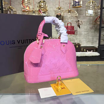 LOUIS VUITTON ALMA BB MONOGRAM VERNIS LEATHER 3545