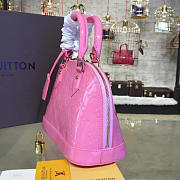 LOUIS VUITTON ALMA BB MONOGRAM VERNIS LEATHER 3545 - 5