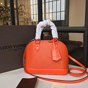 LOUIS VUITTON ALMA BB ORANGE EPI LEATHER 3553 - 1