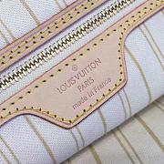 LV NEVERFULL DAMIER AZUR NEO MM BEIGE - 4