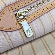 LV NEVERFULL DAMIER AZUR NEO MM BEIGE - 2