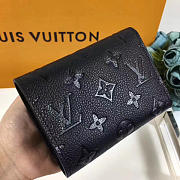 LOUIS VUITTON VICTORINE  WALLET BLACK 3782 - 3
