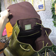 LOUIS VUITTON SUPREME BACKPACK GREEN 3795 - 3