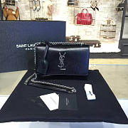 ysl sunset monogram small black CohotBag 4724 - 1