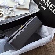 CHANEL CLASSIC HANDBAG GREY - 4