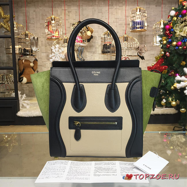 CohotBag celine leather micro luggage z1080 - 1