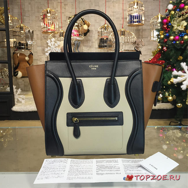 CohotBag celine leather micro luggage z1083 - 1