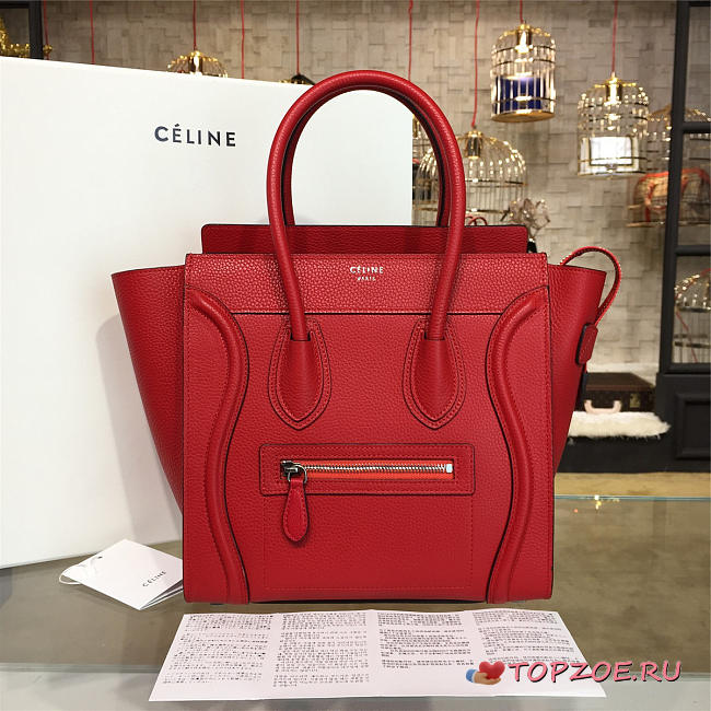 CohotBag celine leather micro luggage z1092 - 1