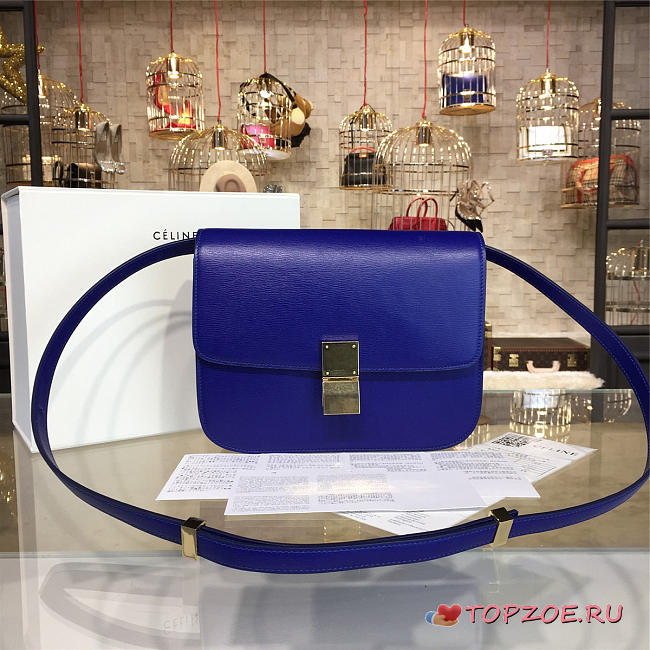 CELINE LEATHER CLASSIC BOX Z1155 - 1