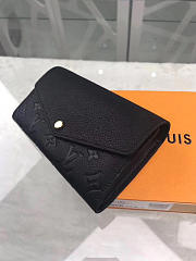 LOUIS VUITTON SARAH WALLET NOIR - 5