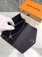 LOUIS VUITTON SARAH WALLET NOIR - 3