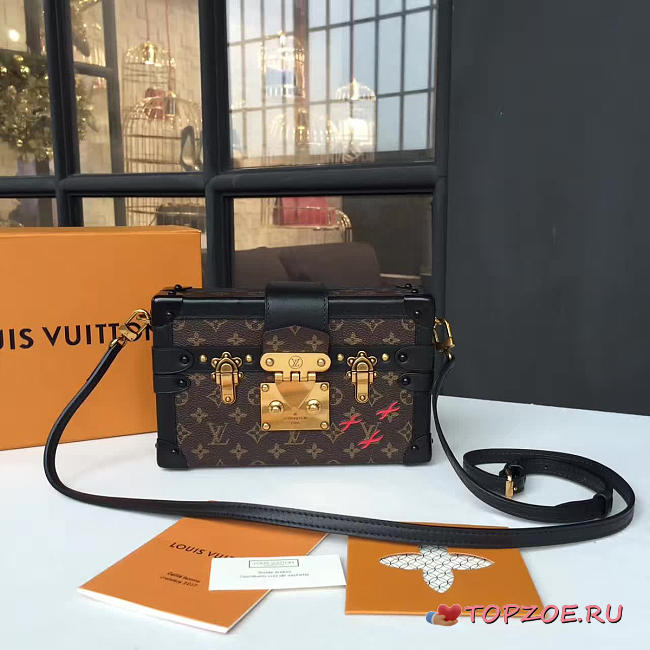  louis vuitton petite CohotBag  malle box bag monogram 3496 - 1