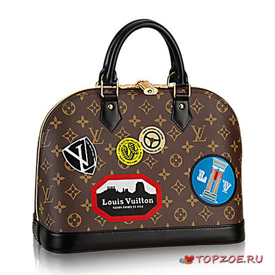 LOUIS VUITTON ALMA PM TOTE BAG STICKER MONOGRAM REVERSE CANVAS M42839 - 1