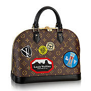 LOUIS VUITTON ALMA PM TOTE BAG STICKER MONOGRAM REVERSE CANVAS M42839 - 1
