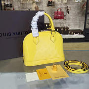 LOUIS VUITTON ALMA BB MONOGRAM VERNIS LEATHER 3544 - 4