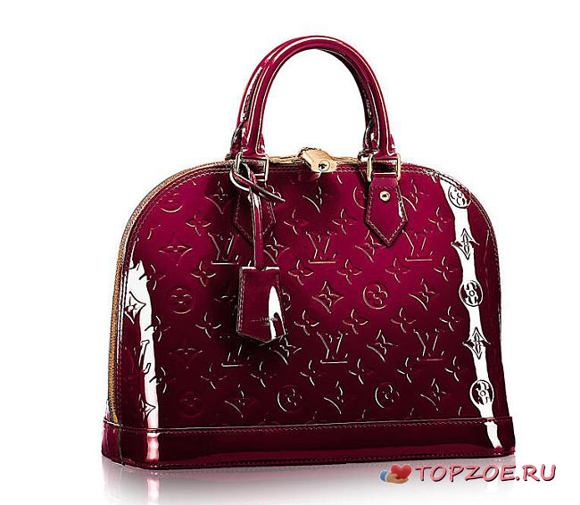 LOUIS VUITTON ALMA PM HORNSKIN MONOGRAM VERNIS LEATHER M90321 - 1