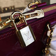 LOUIS VUITTON ALMA PM HORNSKIN MONOGRAM VERNIS LEATHER M90321 - 4