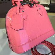 LV ALMA BB HORNSKIN MONOGRAM VERNIS LEATHER - 6