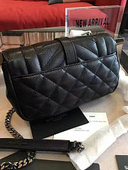 YSL ENVELOP SATCHEL BLACK 5124 - 5