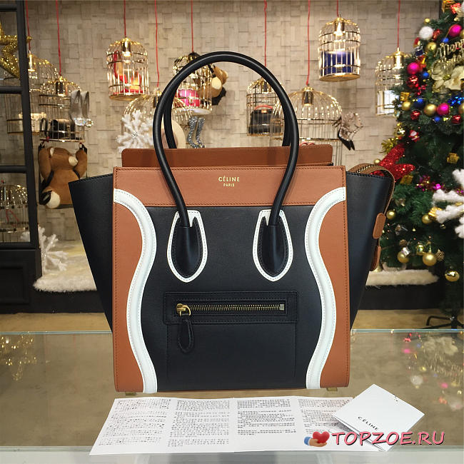 CohotBag celine leather micro luggage z1075 - 1